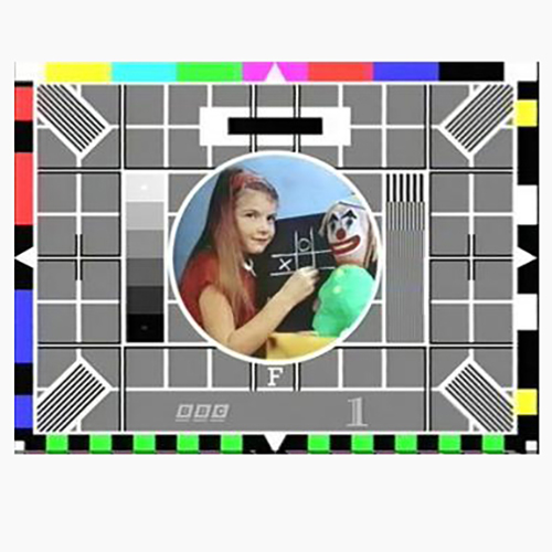 Sam Sandown Clown Testbild BBC